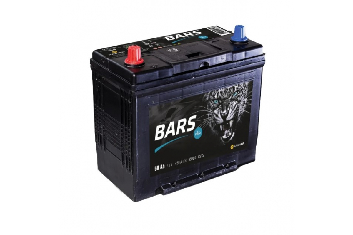 Аккумулятор автомобильный BARS Asia 6ст-50 (п.п.)
